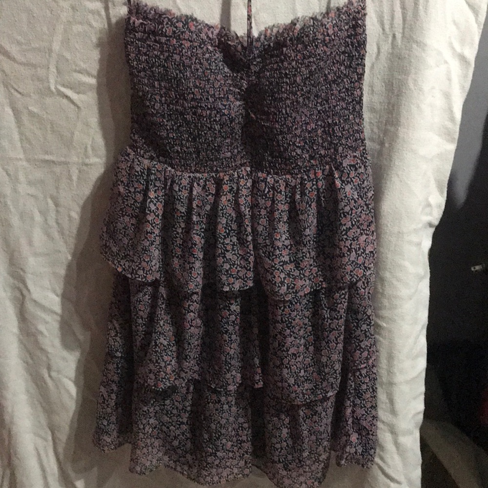 Flowered ruffle sundress